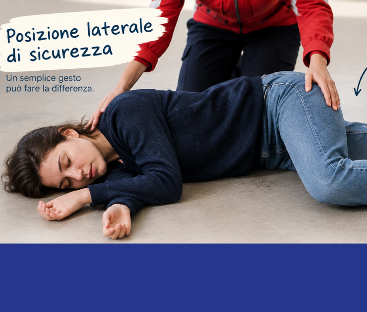 Posizione laterale di sicurezza - Croce Blu Italia